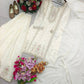Embroidered Chinon Silk Kurti Plazzo Set for Festive and Wedding Wear