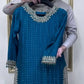 Embroidered Chinon Silk Lehenga Set