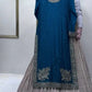 Embroidered Chinon Silk Lehenga Set