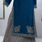 Embroidered Chinon Silk Lehenga Set