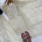 Embroidered Chinon Silk Palazzo Sharara Set
