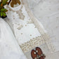 Embroidered Chinon Silk Palazzo Sharara Set