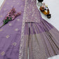 Embroidered Chinon Silk Sharara Set With Dupatta