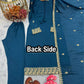 Embroidered Chinon Silk Suit Set