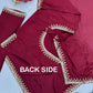 Embroidered Chinon Suit Set with Dupatta
