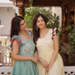 Embroidered Cotton Flair Gown