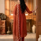 Embroidered Cotton Suit Set for Festive and Family Functions