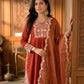 Embroidered Cotton Suit Set for Festive and Family Functions