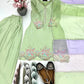 Embroidered Crepe Farshi Palazzo Suit with Organza Dupatta