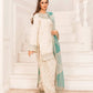 Embroidered Crepe Palazzo Suit Set