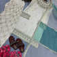 Embroidered Crepe Palazzo Suit Set