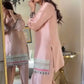 Embroidered Crepe Palazzo Suit with Fancy Dupatta