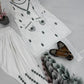 Embroidered Crepe Palazzo Suit with Mirror Work