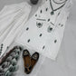 Embroidered Crepe Palazzo Suit with Mirror Work