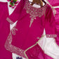 Embroidered Crepe Silk Sharara Set