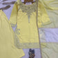 Embroidered Crepe Silk Sharara Set