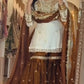 Embroidered Crepe Silk Sharara Set