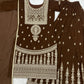 Embroidered Crunchy Silk Sharara Suit Set for Wedding and Festive Wear