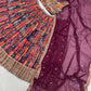 Embroidered Digital Print Lehenga Choli