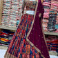 Embroidered Digital Print Lehenga Choli