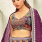 Embroidered Digital Print Lehenga Choli