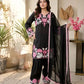 Embroidered Farshi Palazzo Suit Set for Festive and Family Occasions