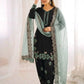Embroidered Farshi Pant Suit Set for Festive and Wedding Wear