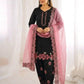 Embroidered Farshi Pant Suit Set for Festive and Wedding Wear