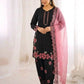 Embroidered Farshi Pant Suit Set for Festive and Wedding Wear