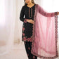 Embroidered Farshi Pant Suit Set for Festive and Wedding Wear