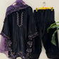 Embroidered Farshi Pant Suit Set for Festive and Wedding Wear