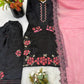 Embroidered Farshi Pant Suit Set for Festive and Wedding Wear