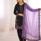 Embroidered Farshi Pant Suit Set for Festive and Wedding Wear