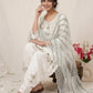 Embroidered Farshi Salwar Suit Set for Festive and Wedding Wear