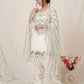 Embroidered Farshi Salwar Suit Set for Festive and Wedding Wear