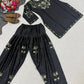 Embroidered Farshi Salwar Suit Set for Festive and Wedding Wear
