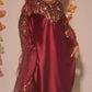 Embroidered Farshi Salwar Suit Set for Festive and Wedding Wear
