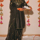 Embroidered Farshi Salwar Suit Set for Festive and Wedding Wear