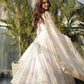 Embroidered Faux Georgette Anarkali Gown Set