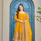 Embroidered Faux Georgette Anarkali Set with Dupatta