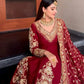 Embroidered Faux Georgette Anarkali Set with Dupatta