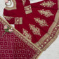 Embroidered Faux Georgette Anarkali Set with Dupatta