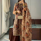 Embroidered Faux Georgette Digital Print Suit Set with Dupatta