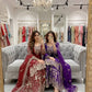Embroidered Faux Georgette Kurti Palazzo Set With Dupatta