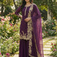 Embroidered Faux Georgette Kurti Palazzo Set with Dupatta