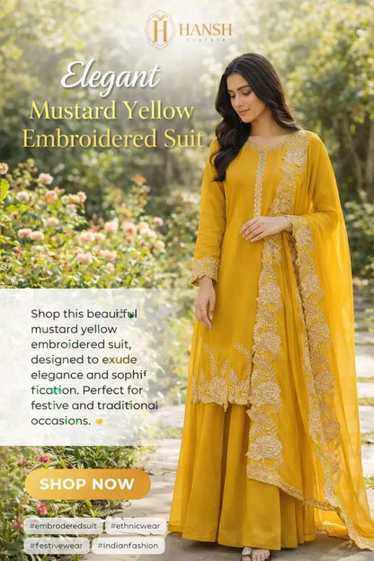 Embroidered Faux Georgette Kurti Palazzo Set with Dupatta