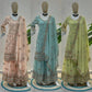 Embroidered Faux Georgette Kurti Sharara Set