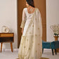 Embroidered Faux Georgette Kurti Sharara Set
