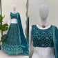 Embroidered Faux Georgette Lehenga Choli Set