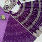 Embroidered Faux Georgette Lehenga Choli Set for Wedding and Festive Occasions